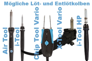 Elektronikstation i-Con VARIO 2 mit Vakuumpumpe