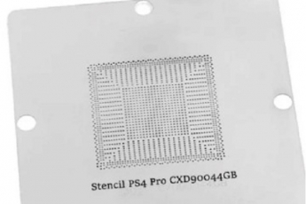 BGA-PS4-ProSchablone für CXD90044GB, Edelstahl, 90 x 90 mm