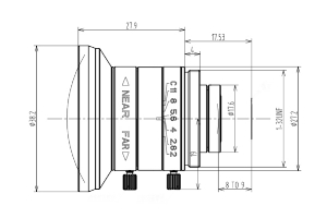 Zoom Objektiv F2.0-C