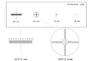 Mikroskopkalibriermaß - MCCAL4PDIV001