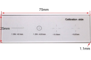 Mikroskopkalibriermaß - MCCAL4PDIV001