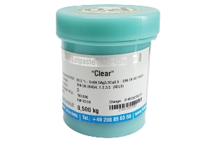ISO-Cream "Clear" - Sn96.5Ag3.0Cu0.5-K3.RAK-500gr