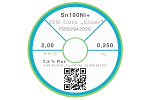 ISO-Core Clear SN100Ni+ - Ø 2.00 mm - 250 gr