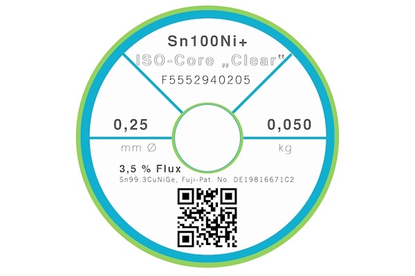 ISO-Core Clear SN100Ni+ - Ø 0.25 mm - 50 gr