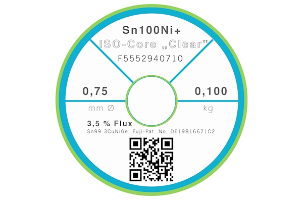 ISO-Core Clear SN100Ni+ - Ø 0.70 mm - 100 gr