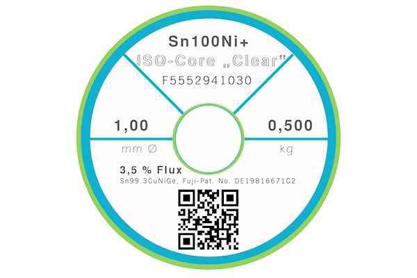 ISO-Core Clear SN100Ni+ - Ø 1.00 mm - 500 gr